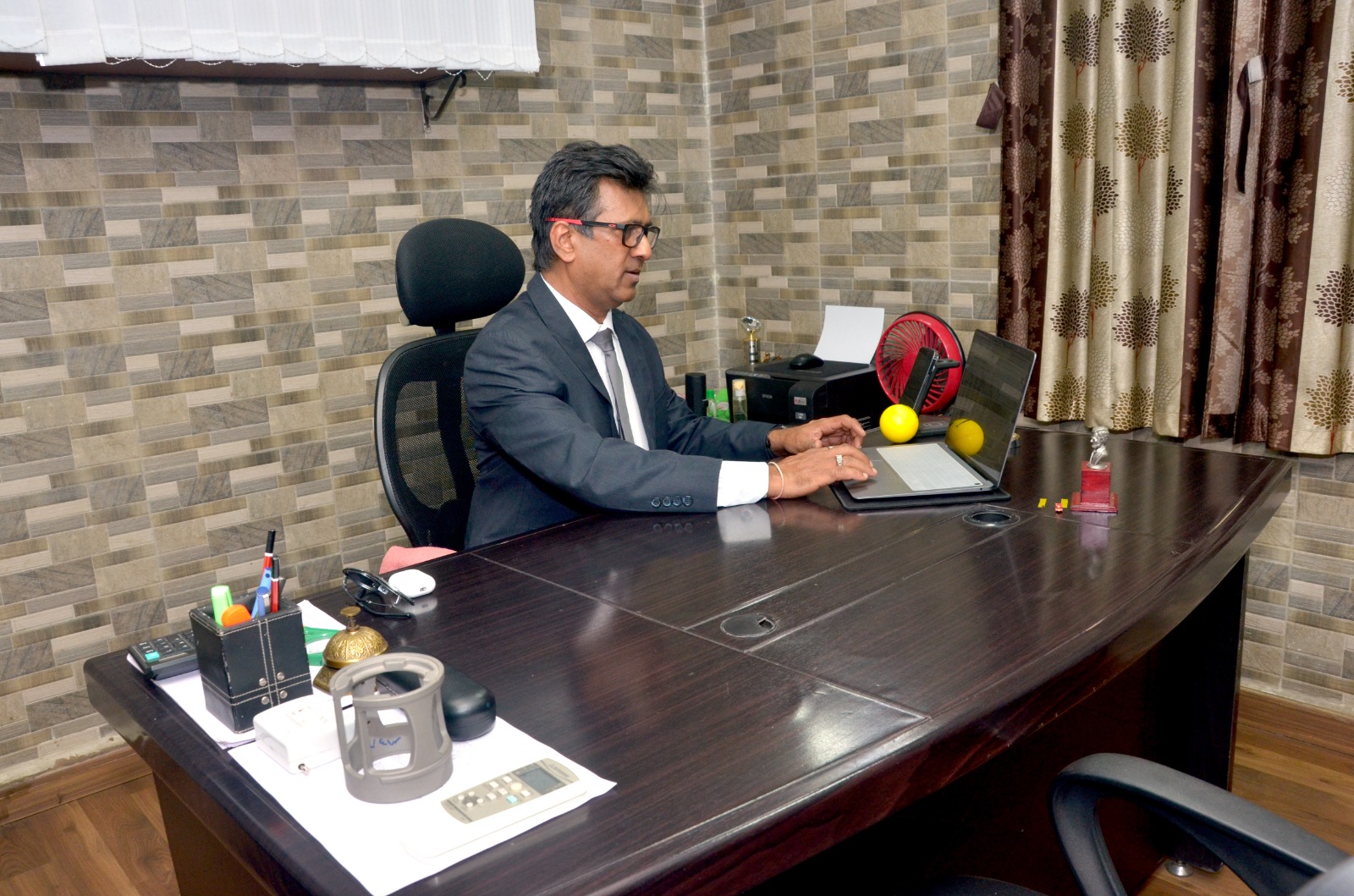 Shri Viren Gathani - Founder of Apurvi Industries